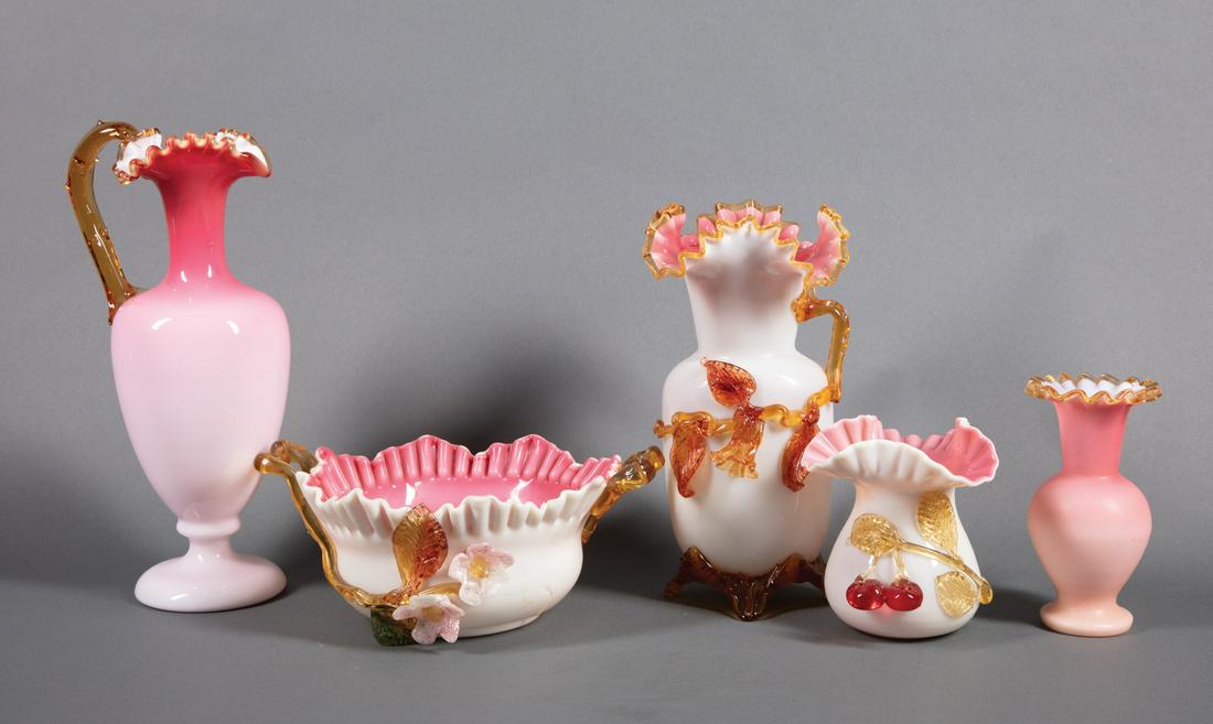 Stevens and Williams Art Glass Table Objects (1 of 2)