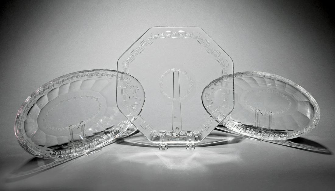 Sinclaire Cut and Engraved Crystal Serving Pieces (1 of 1)