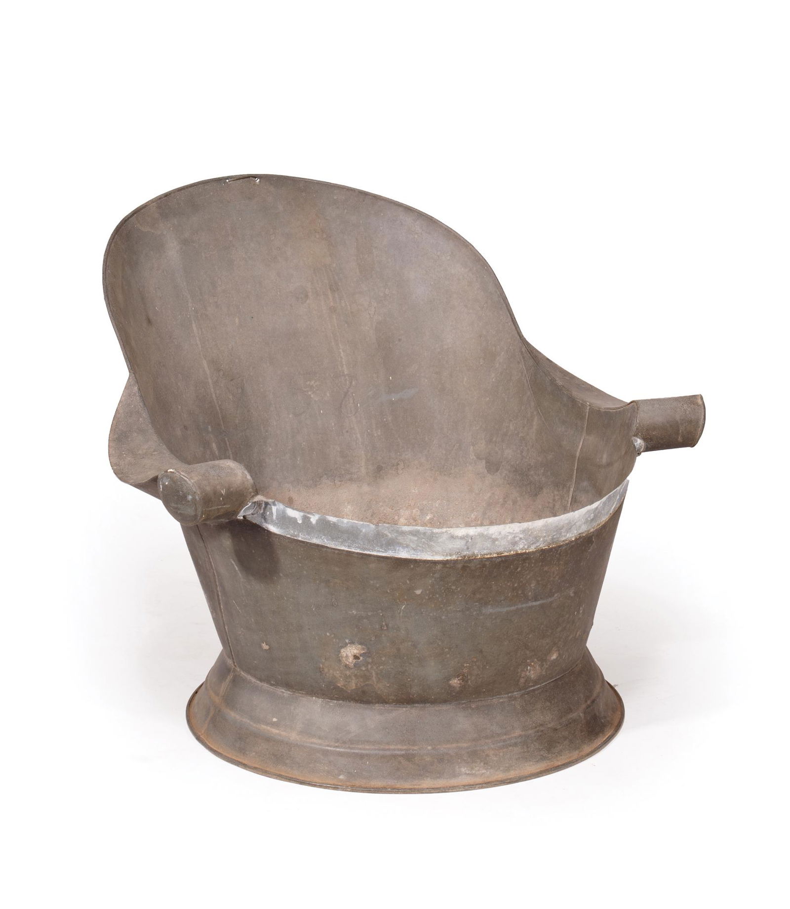 Galvanized Metal Sitz Bath (1 of 2)