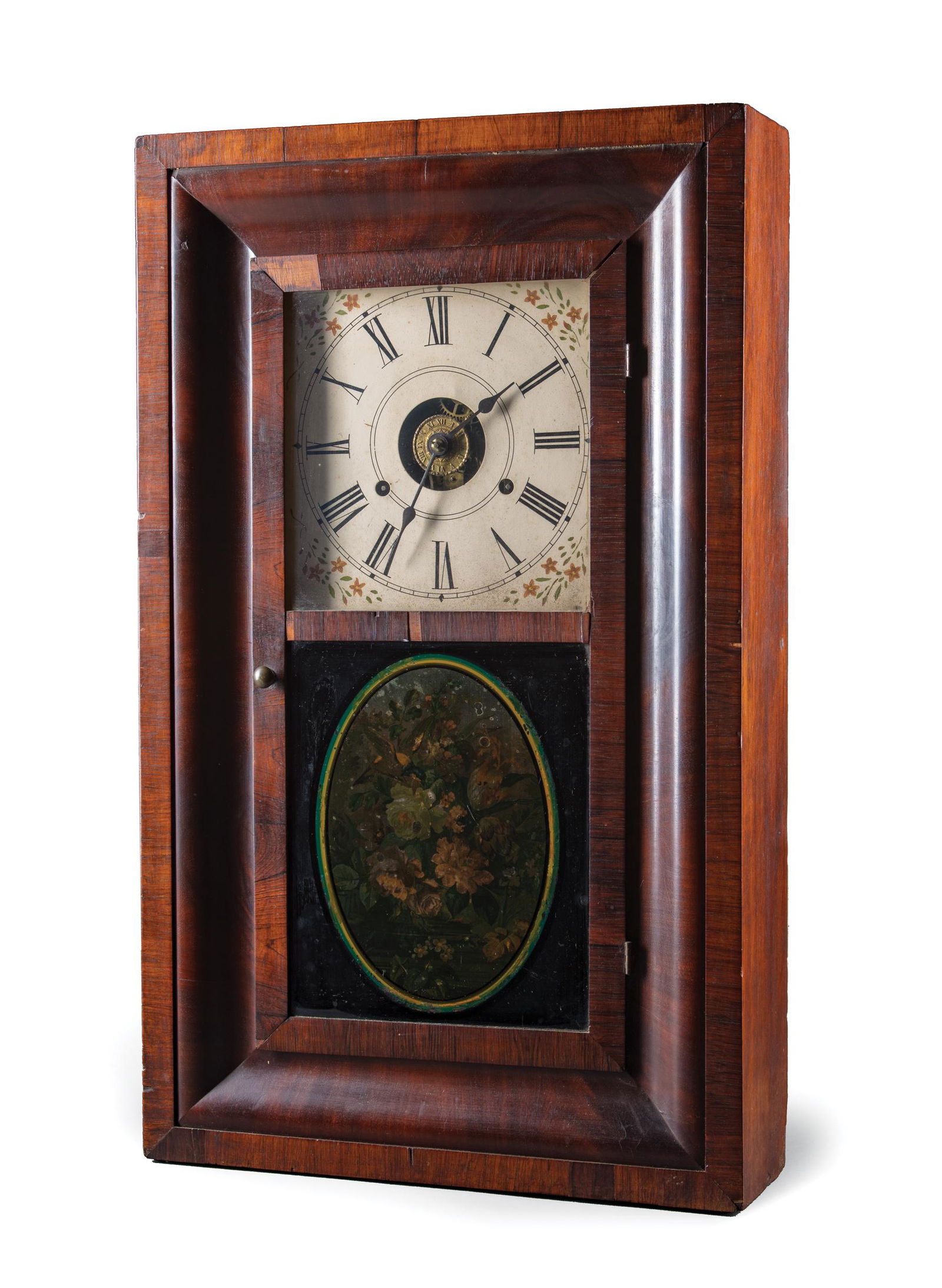 Seth Thomas Mahogany Eight-Day Shelf Clock (1 of 1)