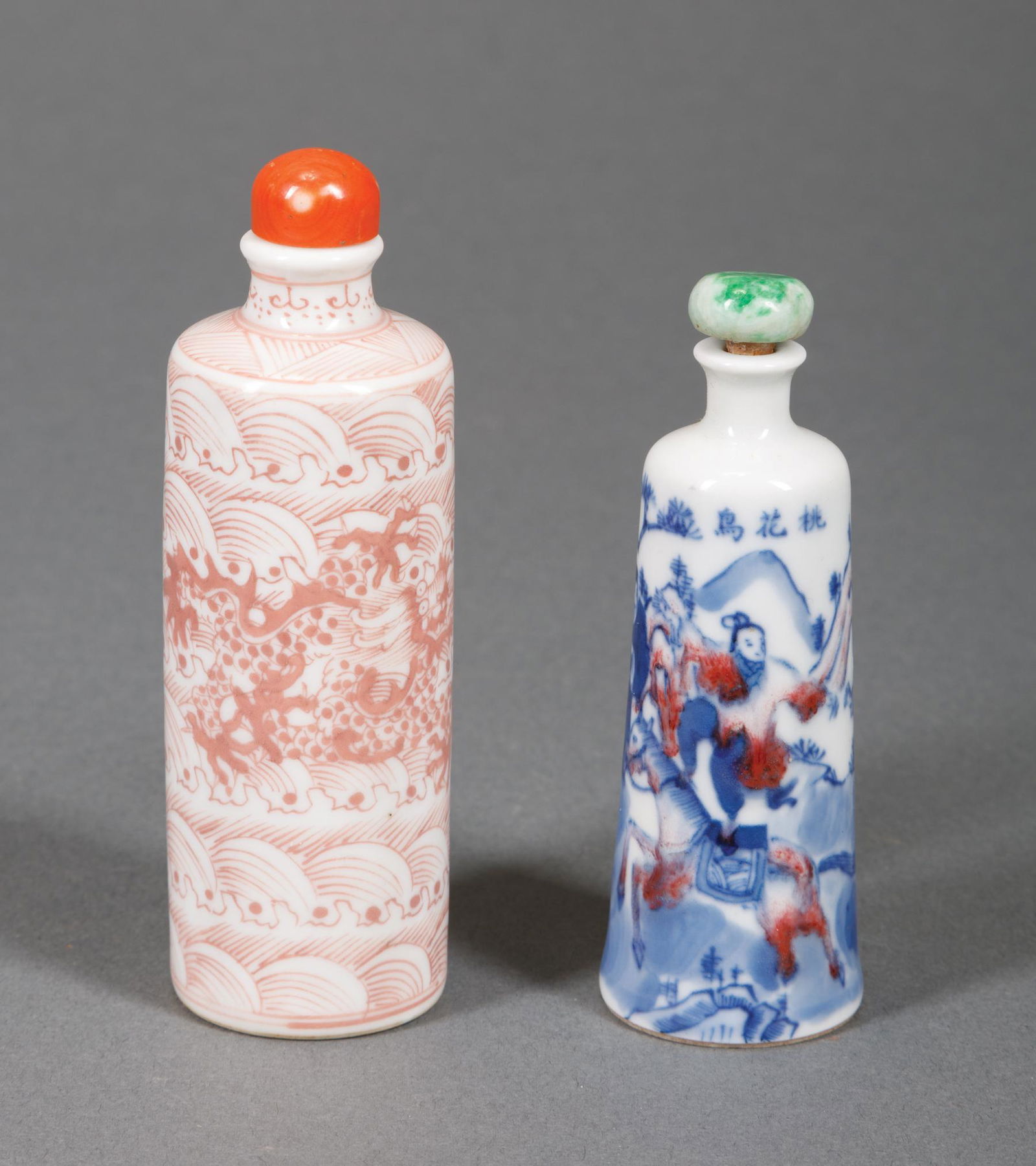 Two Chinese Porcelain Snuff Bottles (1 of 3)