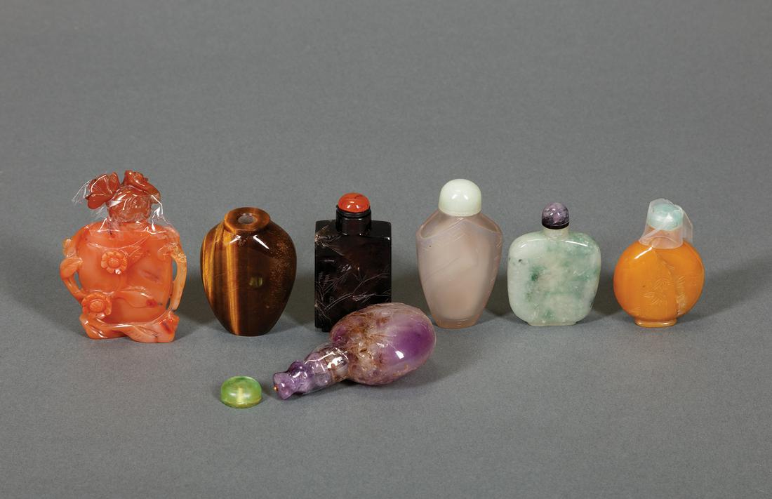 Seven Chinese Snuff Bottles (1 of 3)
