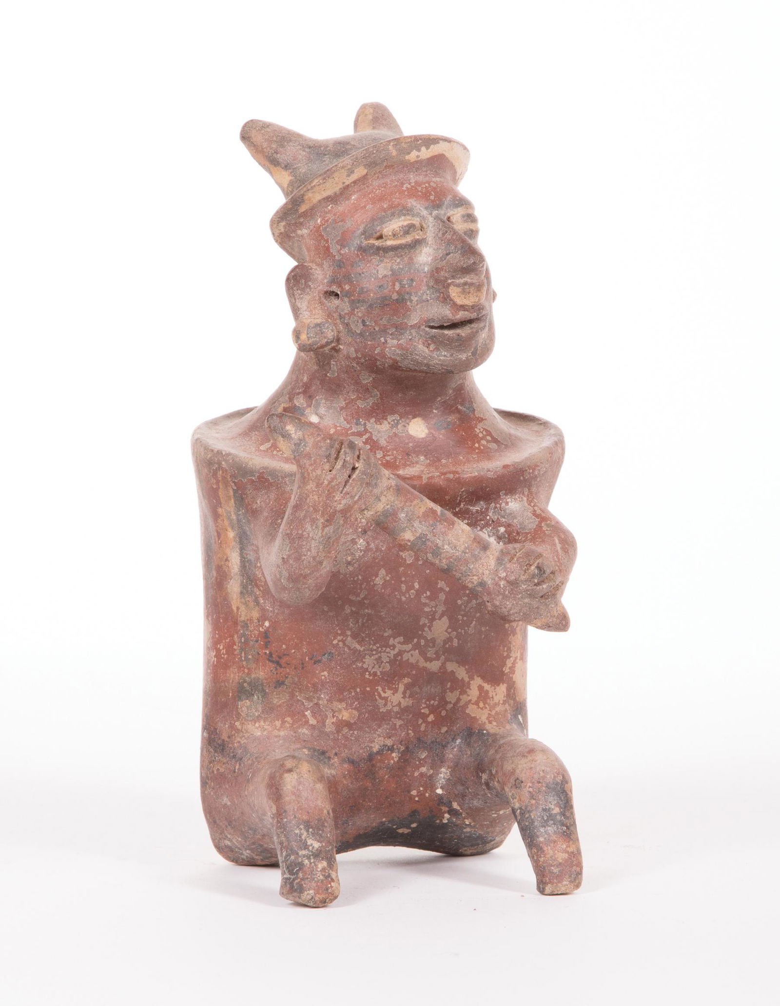 Pre-Columbian Nayarit Pottery Figure (1 of 4)