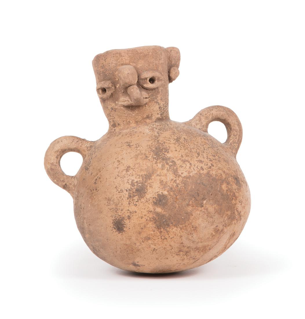 Pre-Columbian Zoomorphic Pottery Jar (1 of 4)