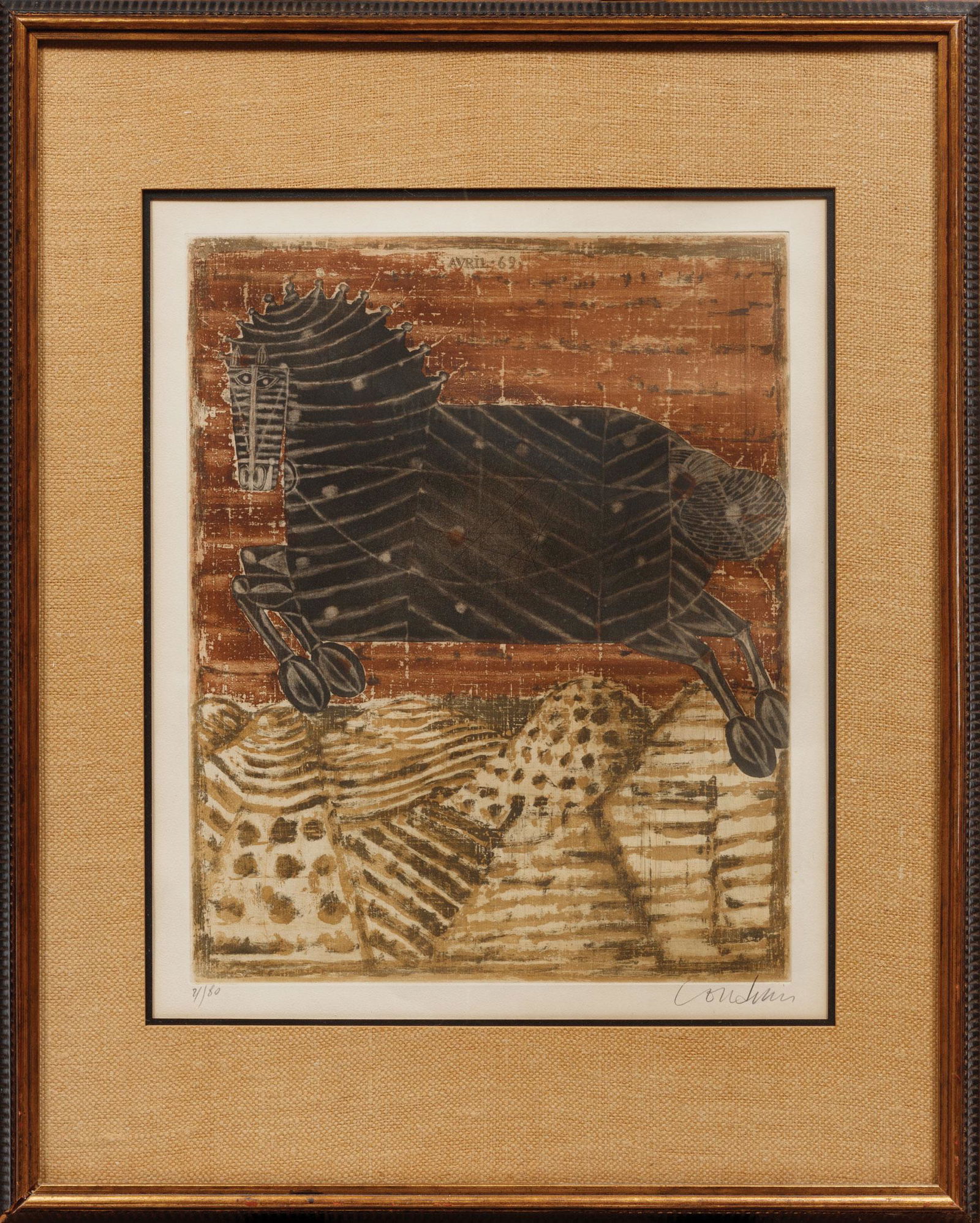 Brigitte Coudrain (French, b. 1934) (1 of 4)