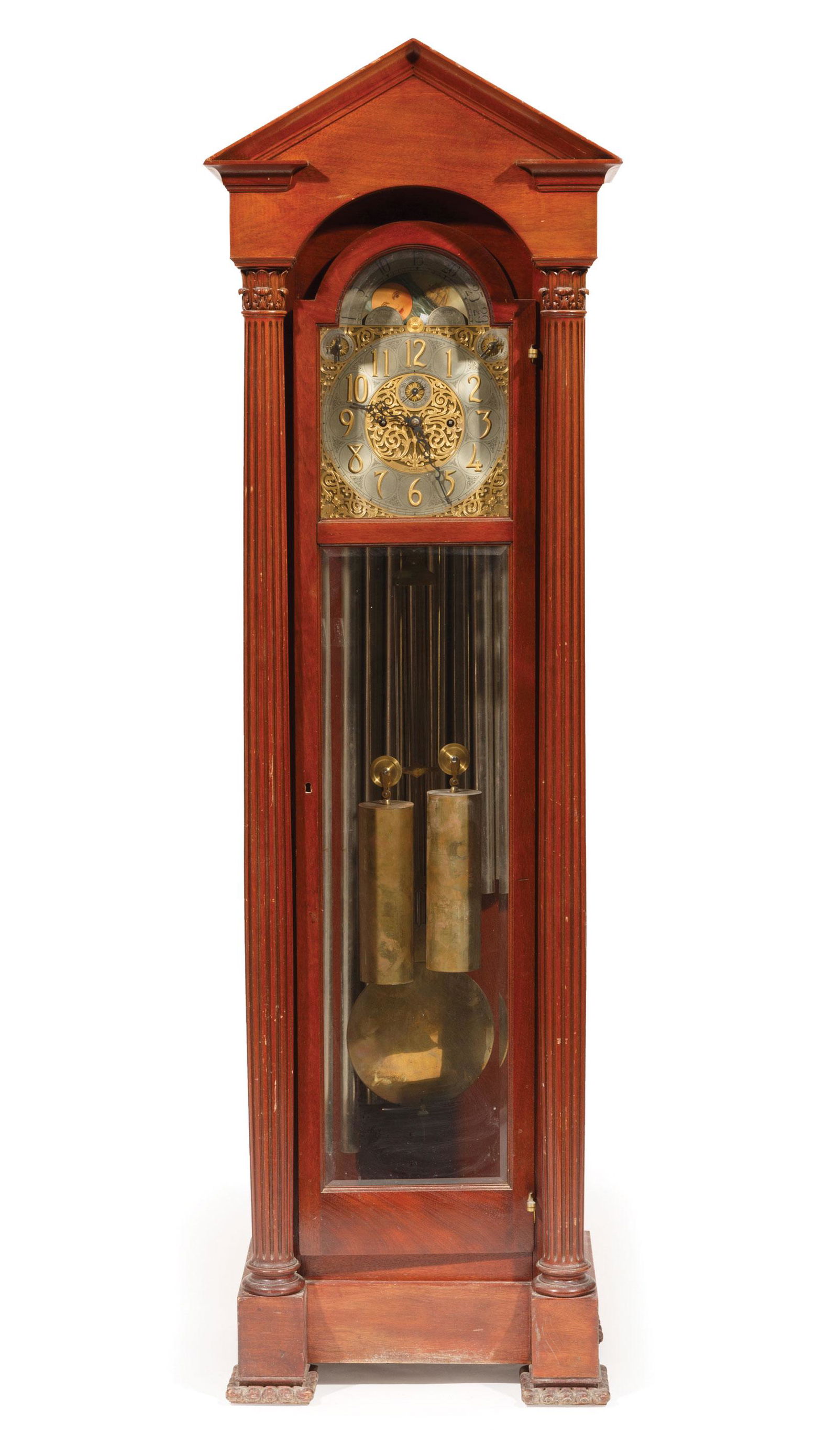 Herschede Nine-Tube Tall Case Clock (1 of 6)