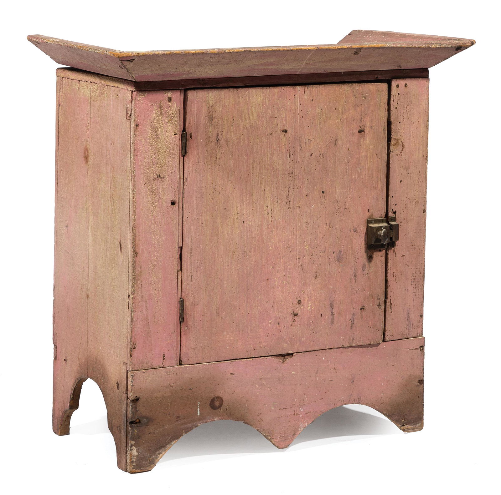 Small Continental Painted Cabinet (1 of 2)