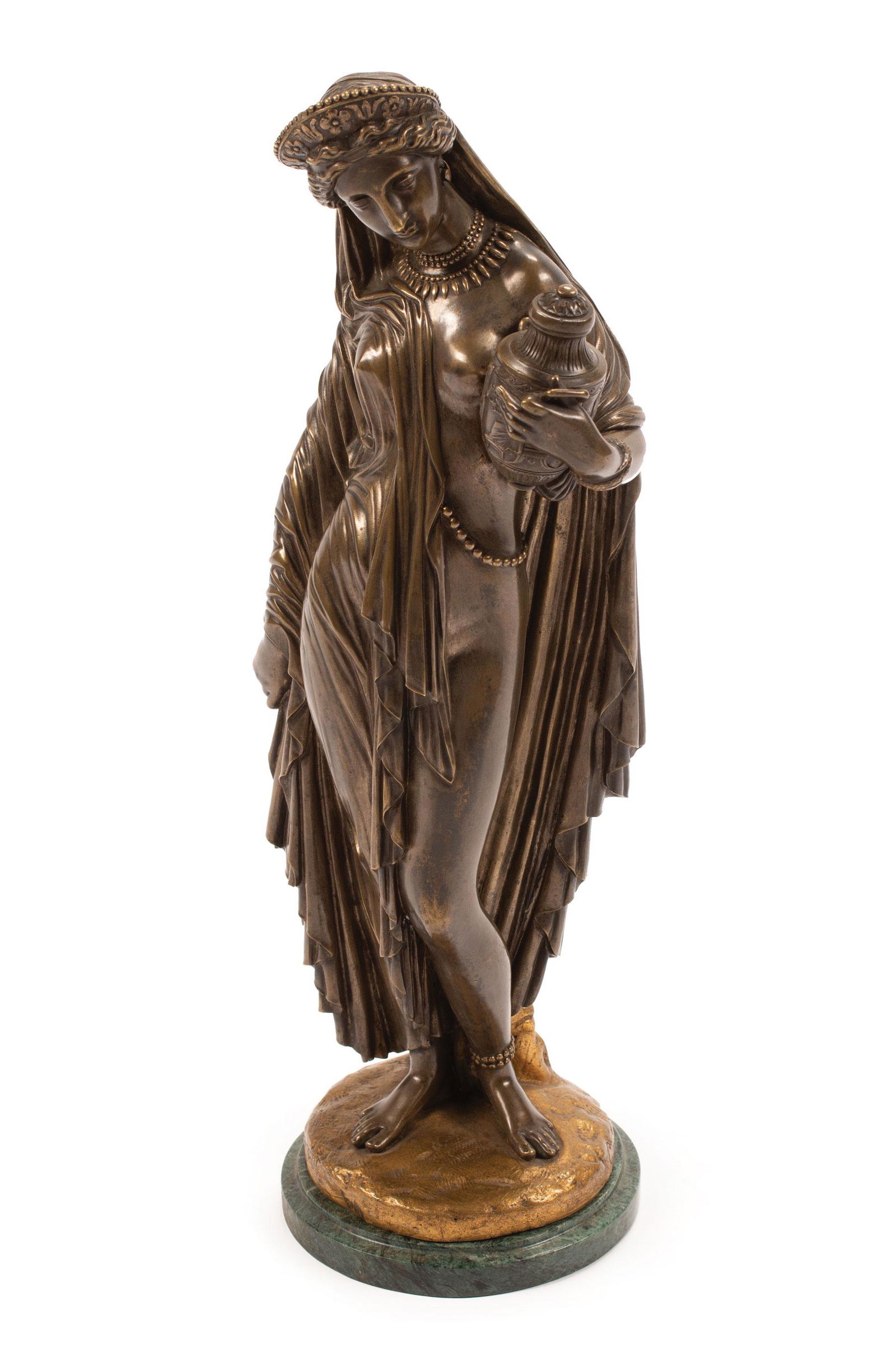 Patinated Bronze Figure of "Pandora" (1 of 6)