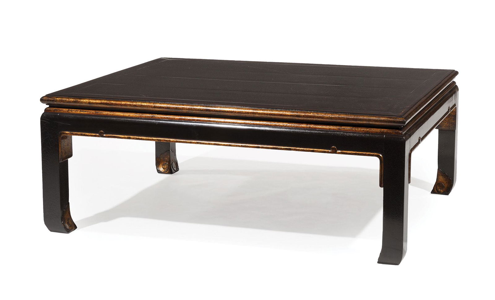 Gilt and Black Lacquer Low Table (1 of 9)