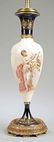 1111: A German Porcelain Vase Depicting Venus and Cupid