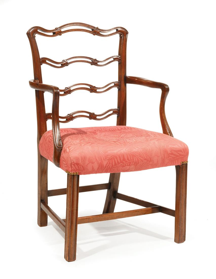 American Federal Mahogany Armchair (1 of 5)