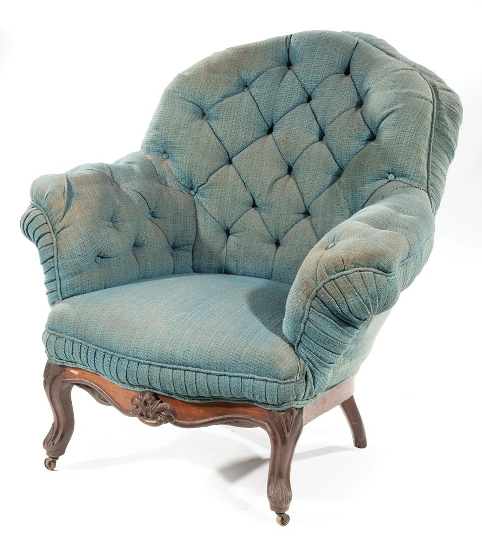 American Rococo-Style Bergere (1 of 2)