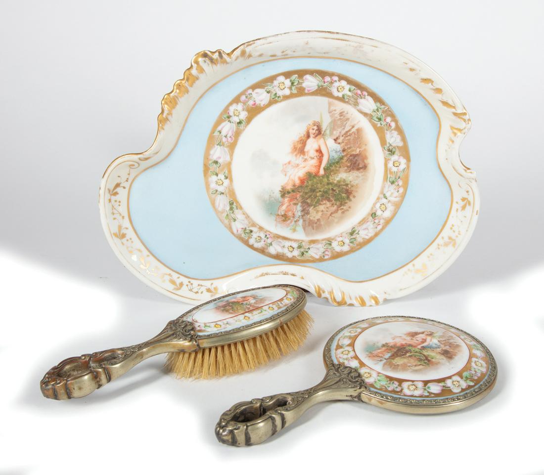 Silverplate & W. Guerin & Cie Limoges Set (1 of 2)