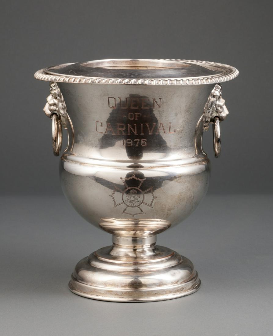 Georgian-Style Silverplate Champagne Cooler (1 of 6)
