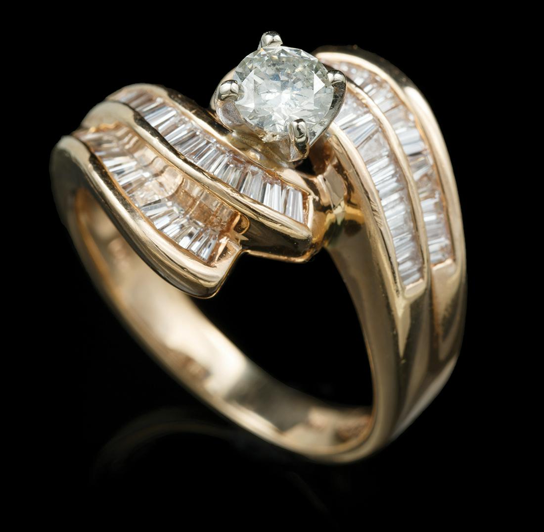 14 kt. Yellow Gold and Diamond Ring (1 of 3)