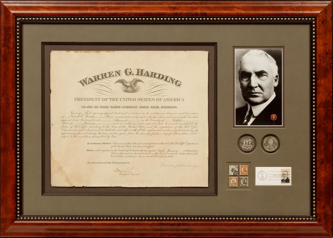 Warren G. Harding, 29th US President (1 of 3)