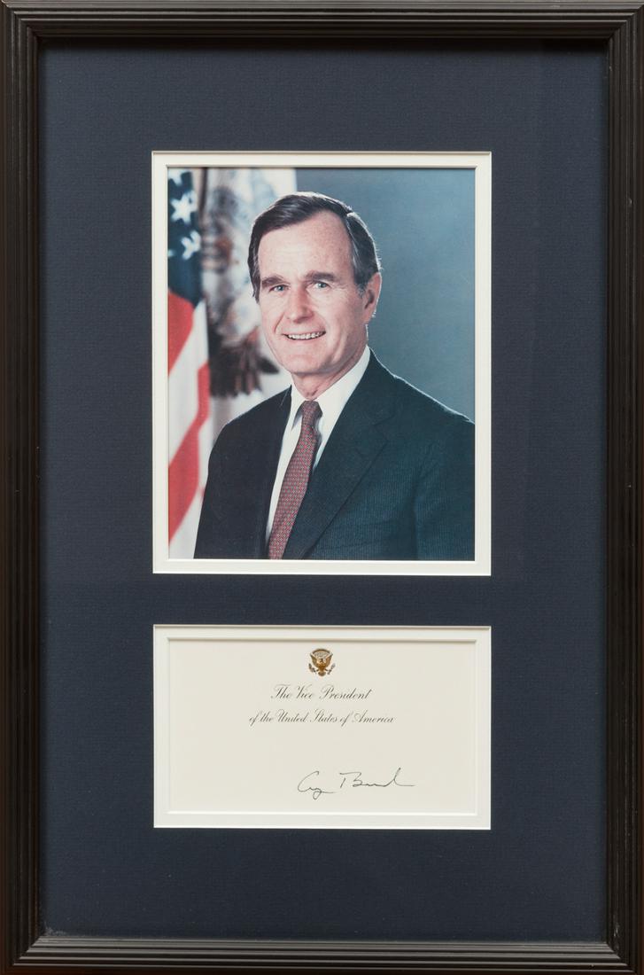 George Herbert Walker Bush, 41st US President (1 of 2)