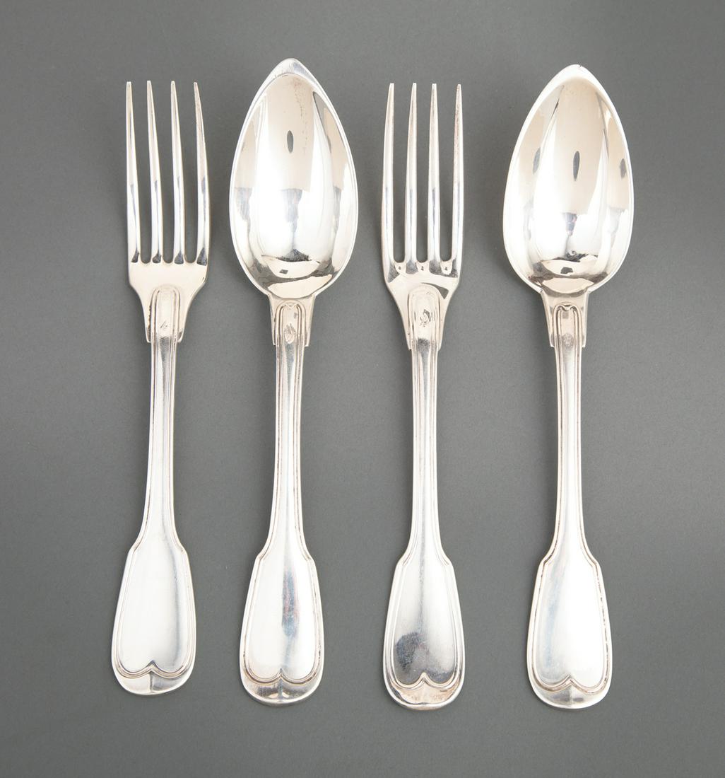 Associated French Fiddlethread Silver Flatware (1 of 7)