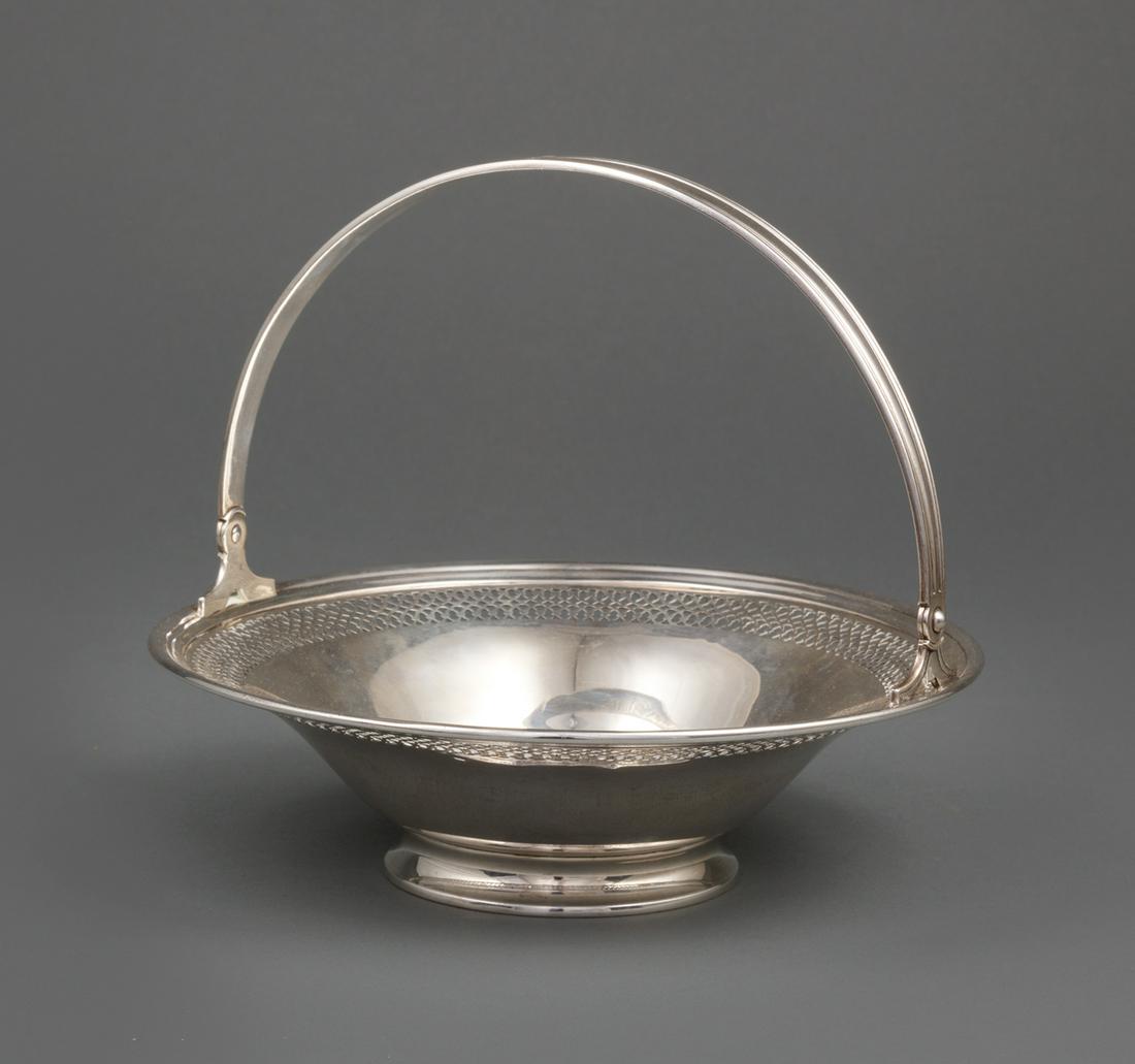 Tiffany & Co. Makers Sterling Silver Basket (1 of 3)