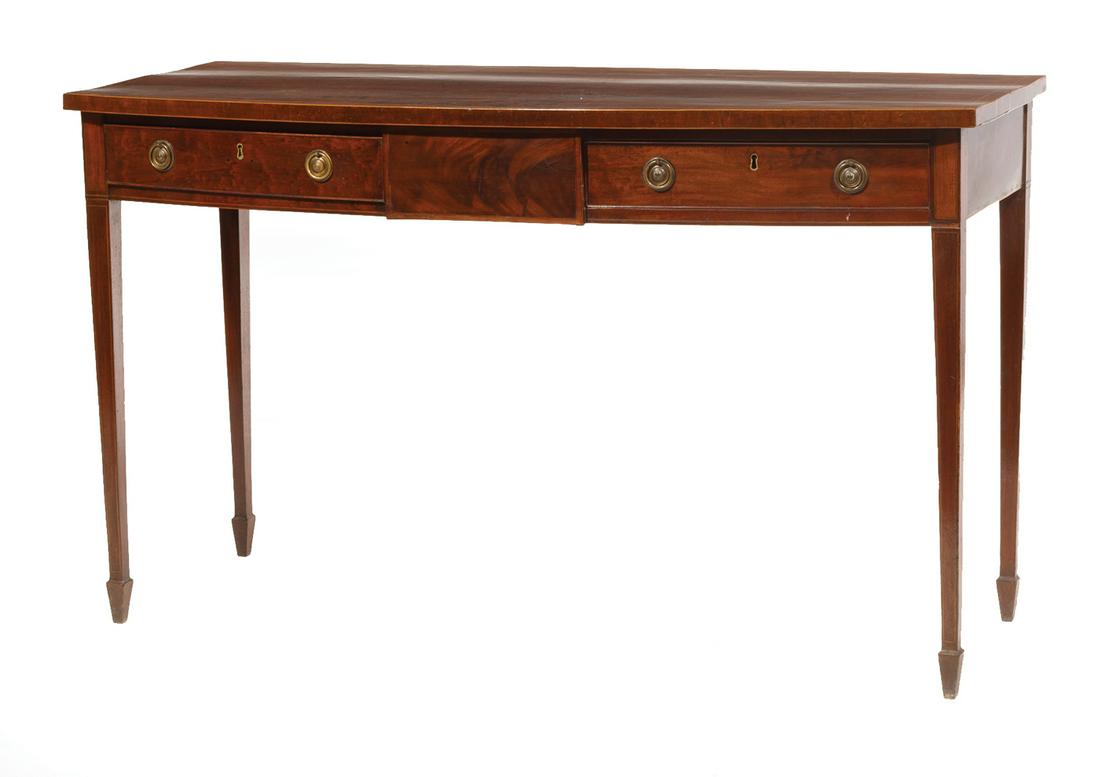 George III Inlaid Mahogany Serving Table (1 of 4)