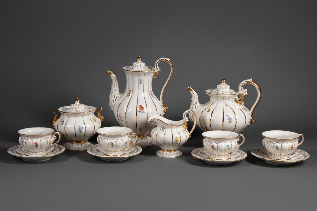 Meissen Porcelain Coffee and Tea Service (1 of 2)