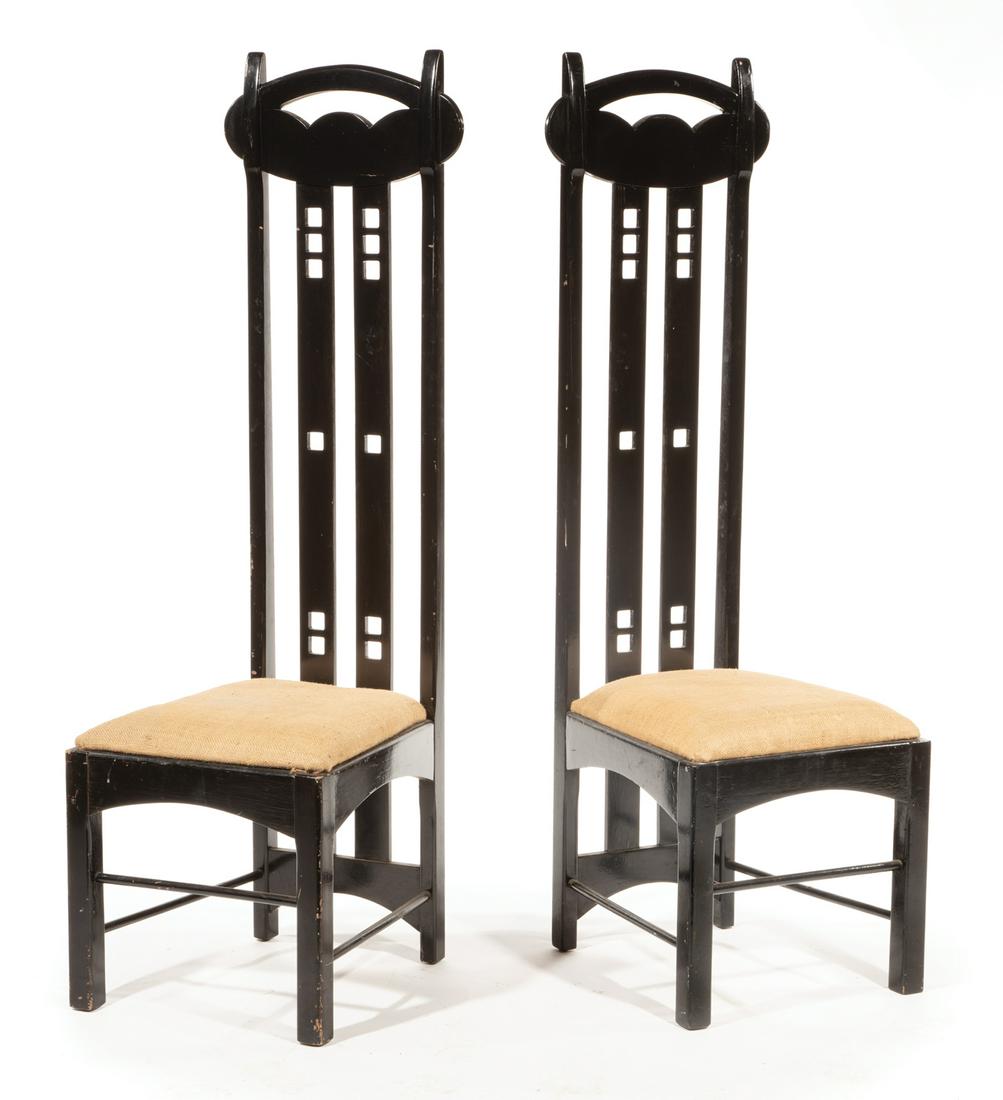 Charles Rennie Macintosh-Style "Argyle" Chairs (1 of 4)