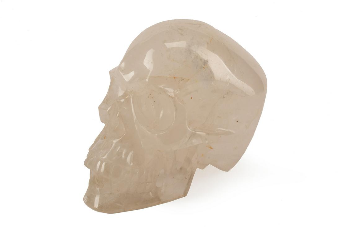 Continental Carved Rock-Crystal Skull (1 of 3)