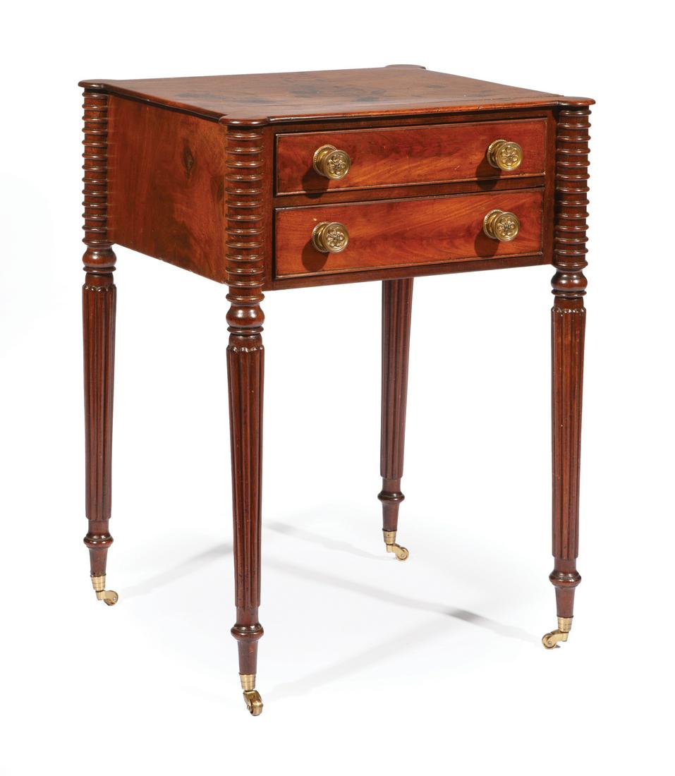 American Federal Mahogany Work Table (1 of 5)