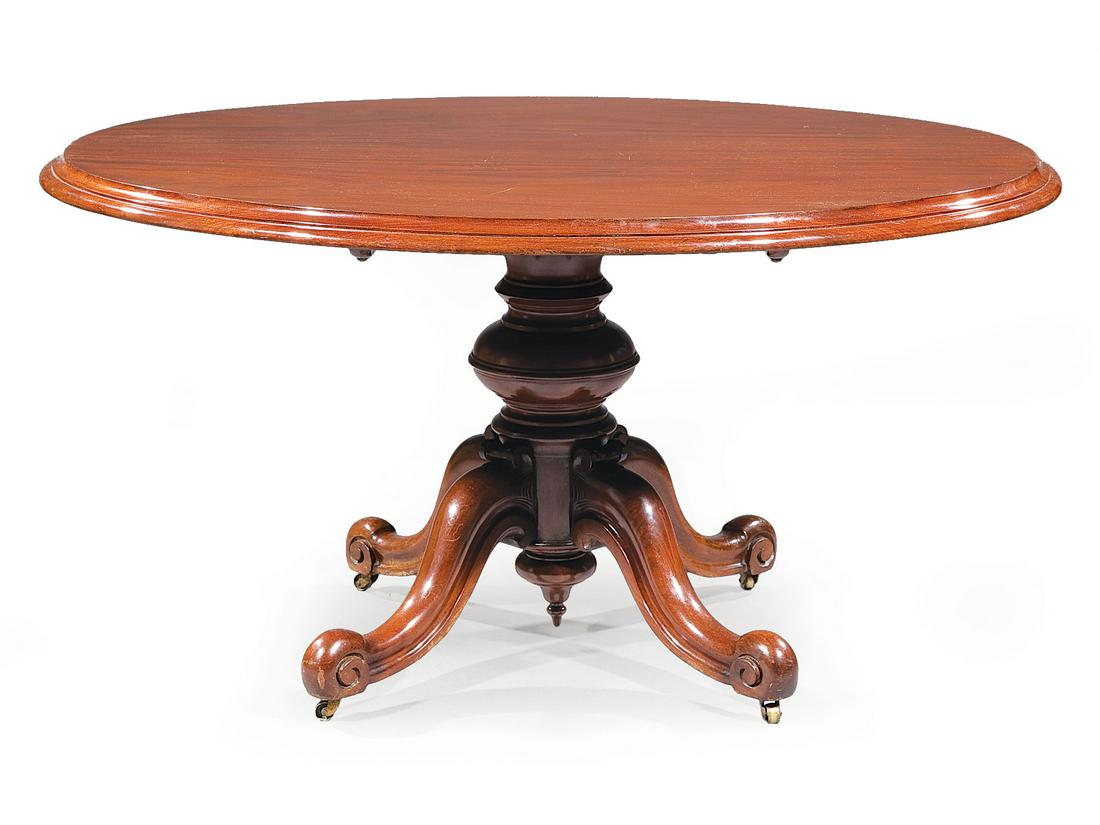 English Mahogany Tilt-Top Breakfast Table (1 of 1)