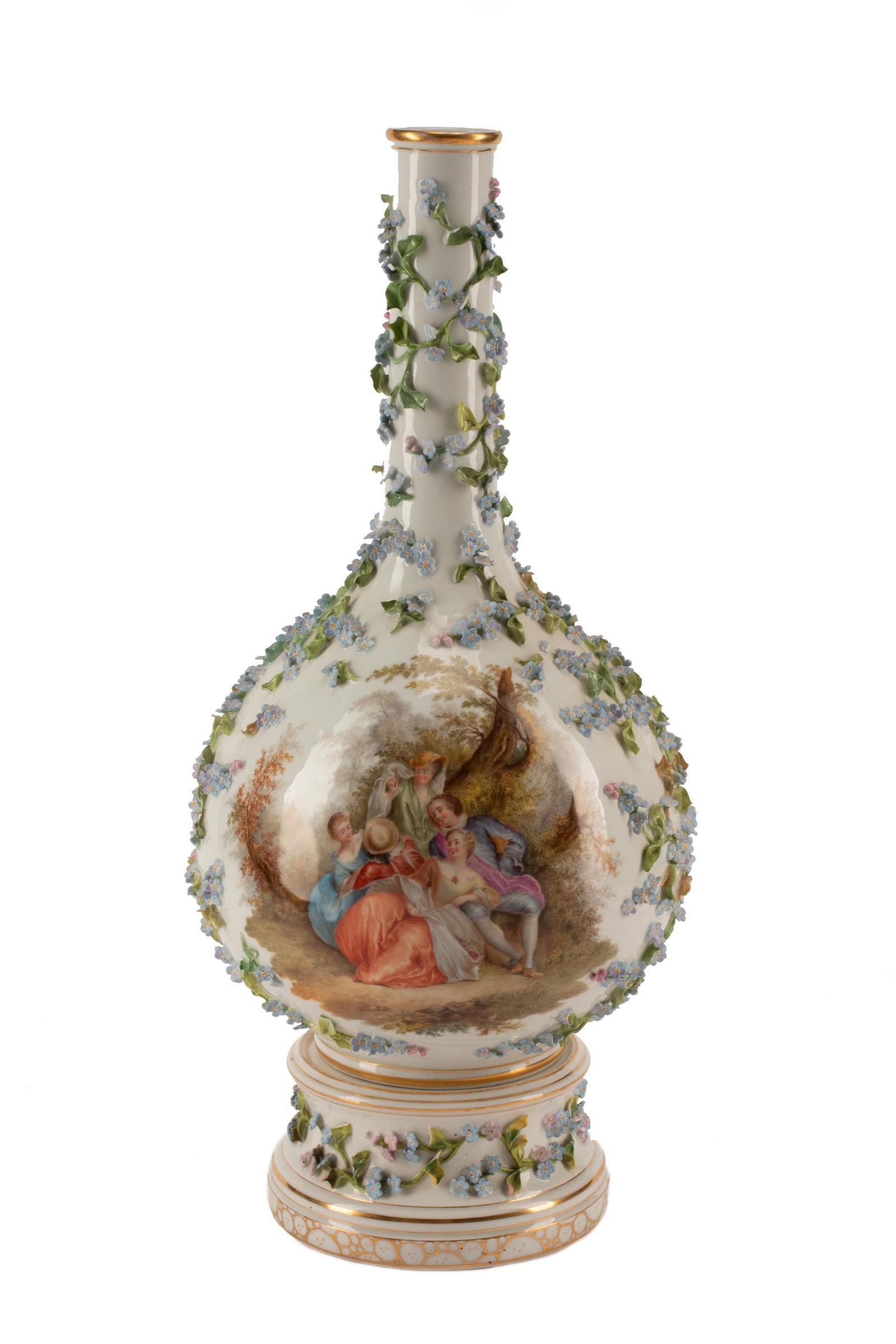 German Porcelain Vase on Base (1 of 6)