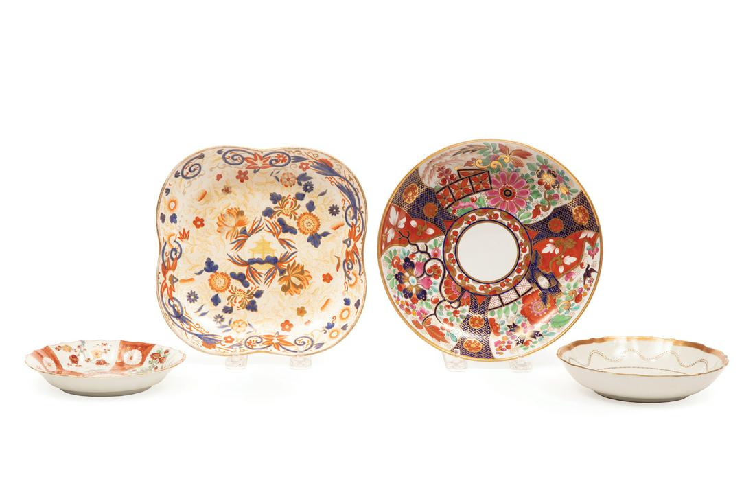 Group of English and Chinese Porcelain Dishes (1 of 5)