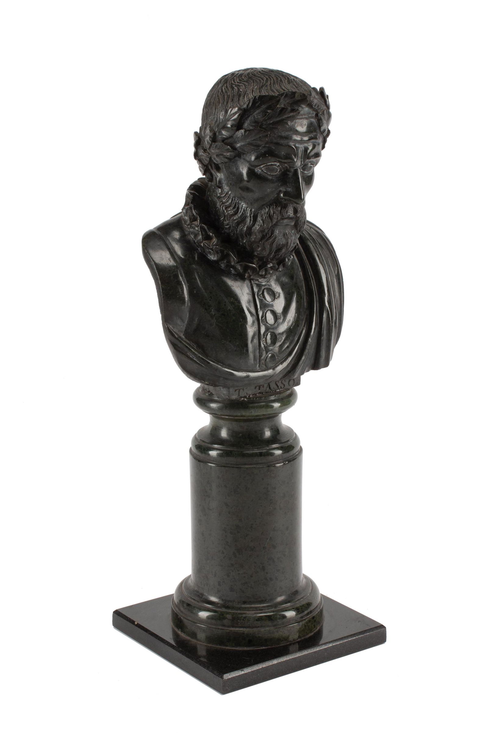 Carved Marble Bust of "Torquato Tasso" (1 of 3)