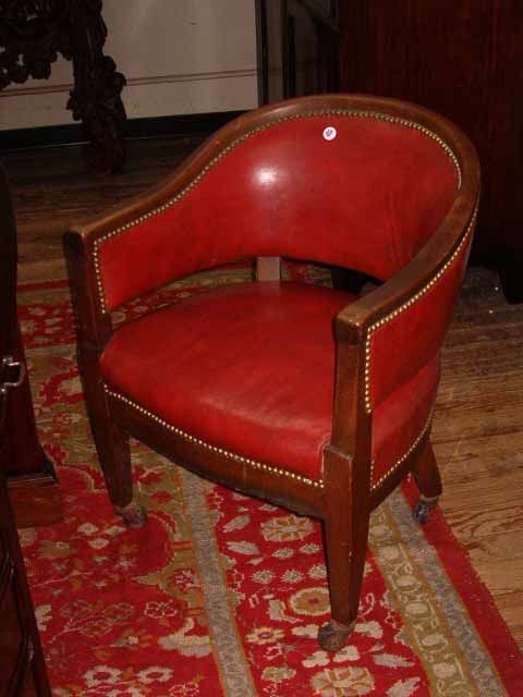 Pair Antique Georgian-Style Tub Chairs - 3