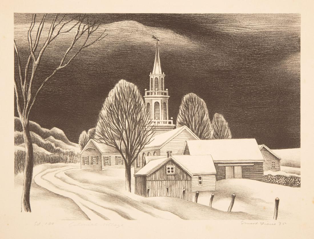 Ernest Fiene (German/American, 1894-1965) (1 of 3)