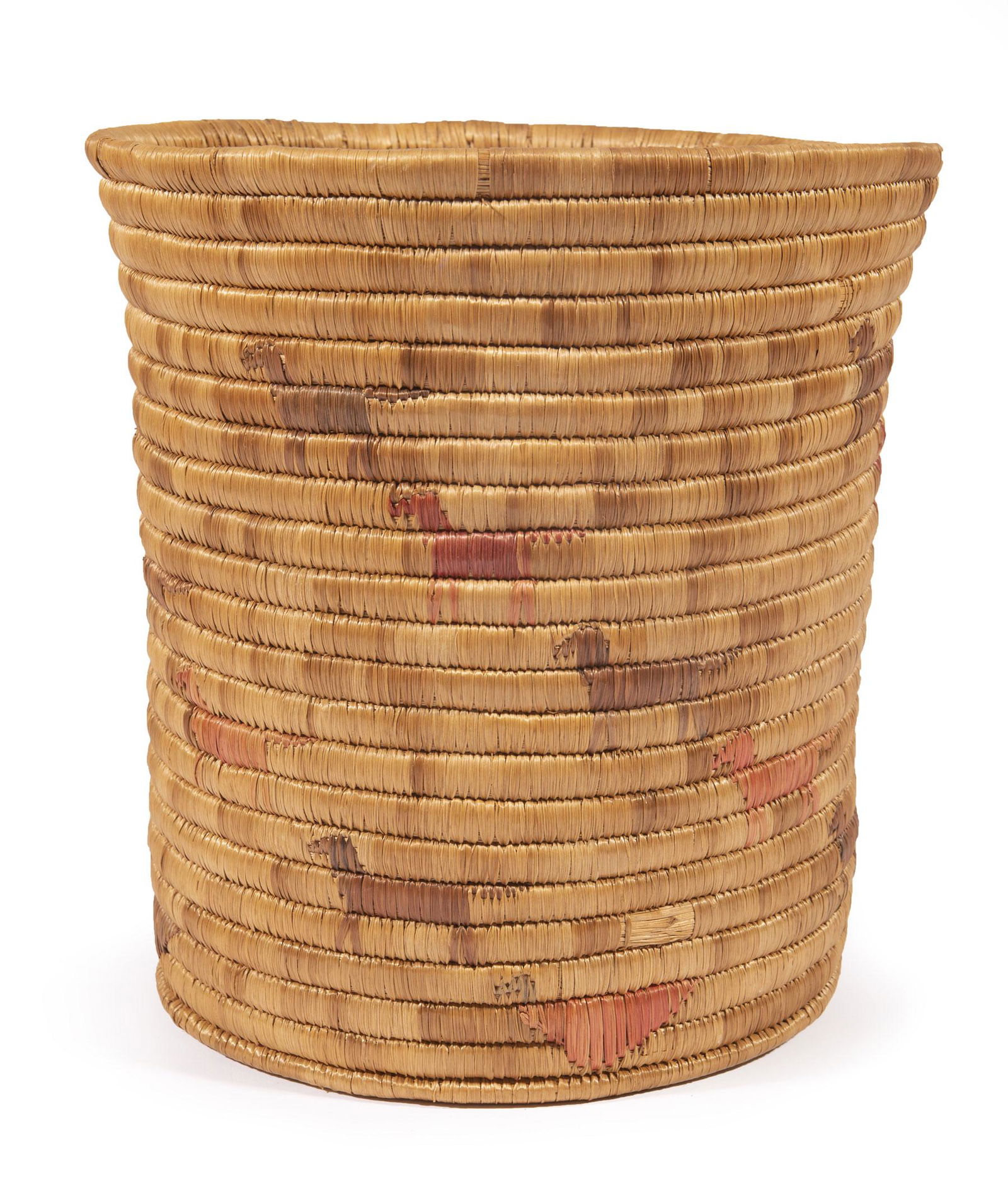 Inuit or Yupik Tall Basket (1 of 3)