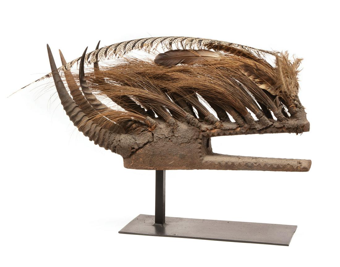 African Bamana Komo Society Crest Mask (1 of 5)