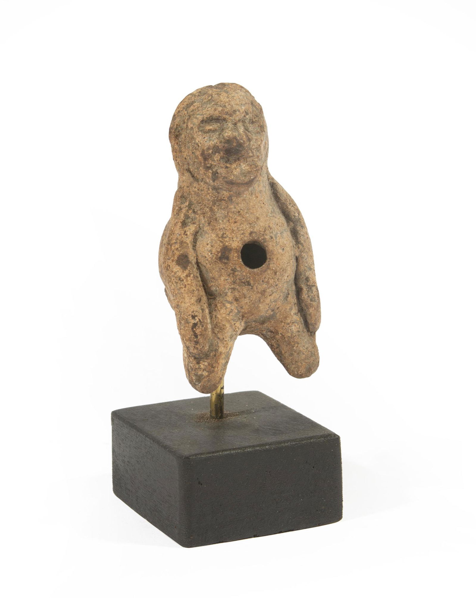Pre-Columbia Terracotta Figural Whistle (1 of 2)