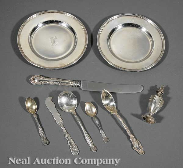 Miscellaneous Group of Silver