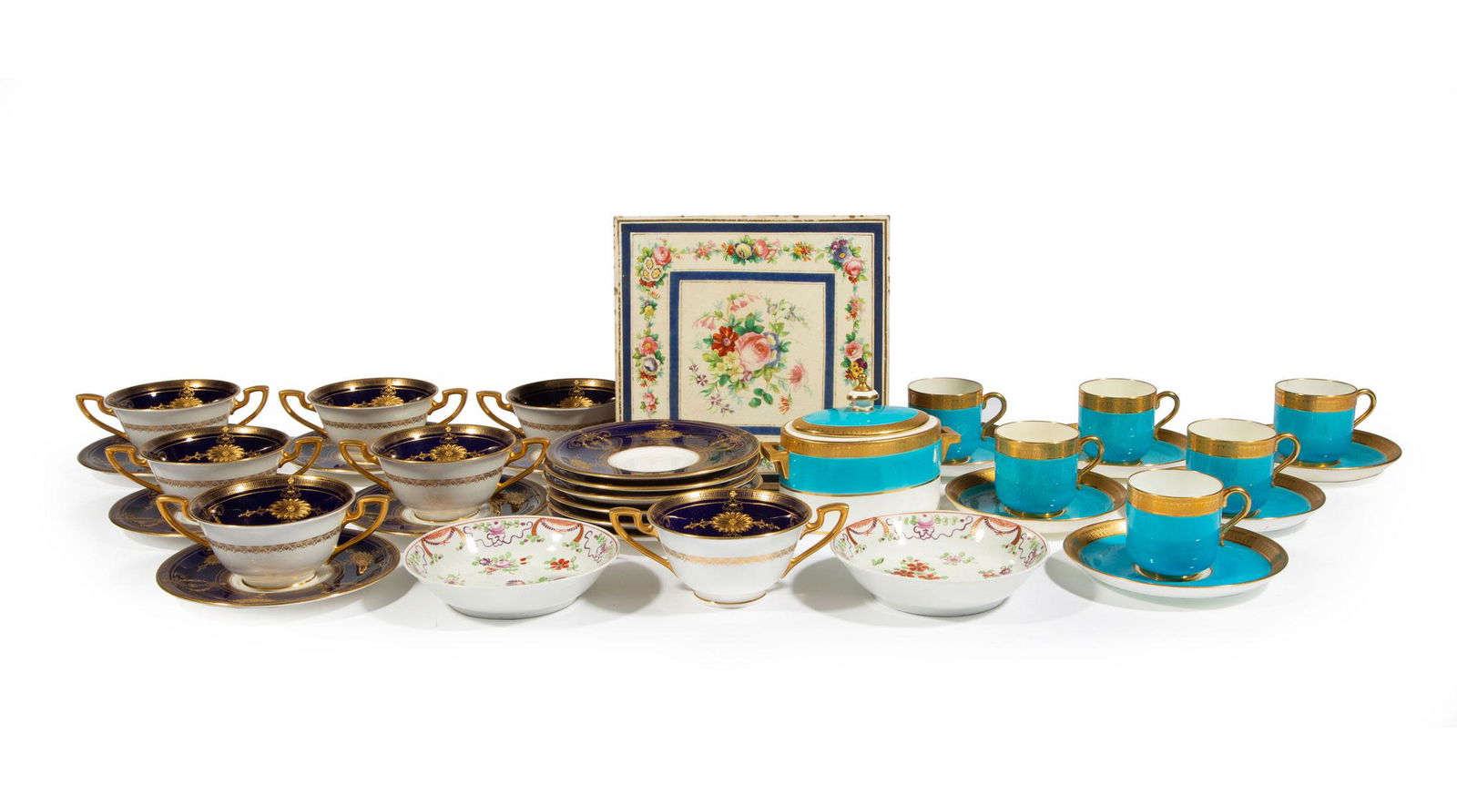 Group of English Porcelain Tableware (1 of 4)