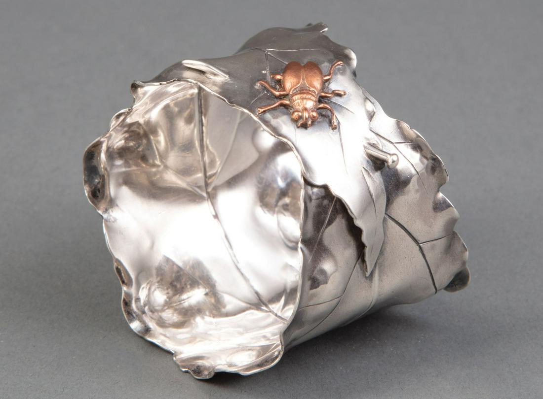 George W. Schiebler & Co. Sterling Napkin Ring (1 of 3)