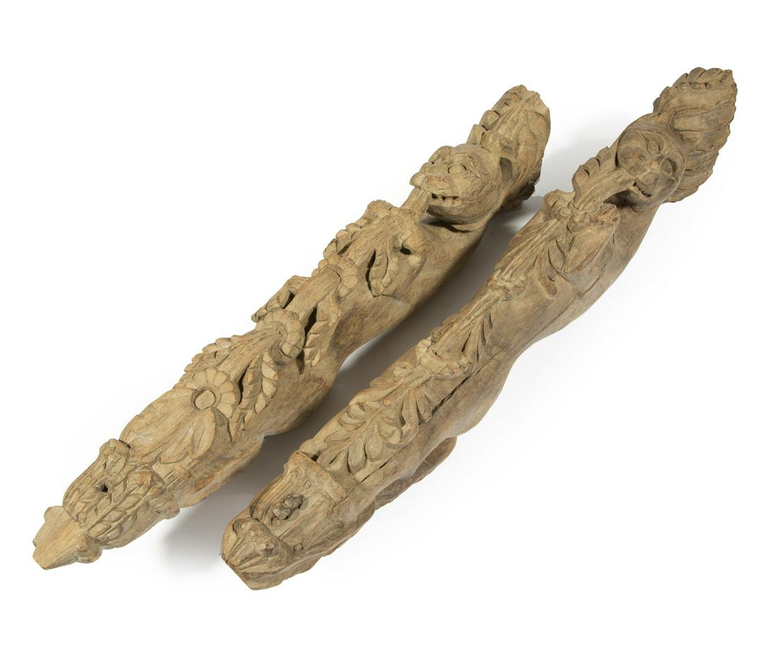 Continental Carved Wood Architectural Brackets (1 of 1)