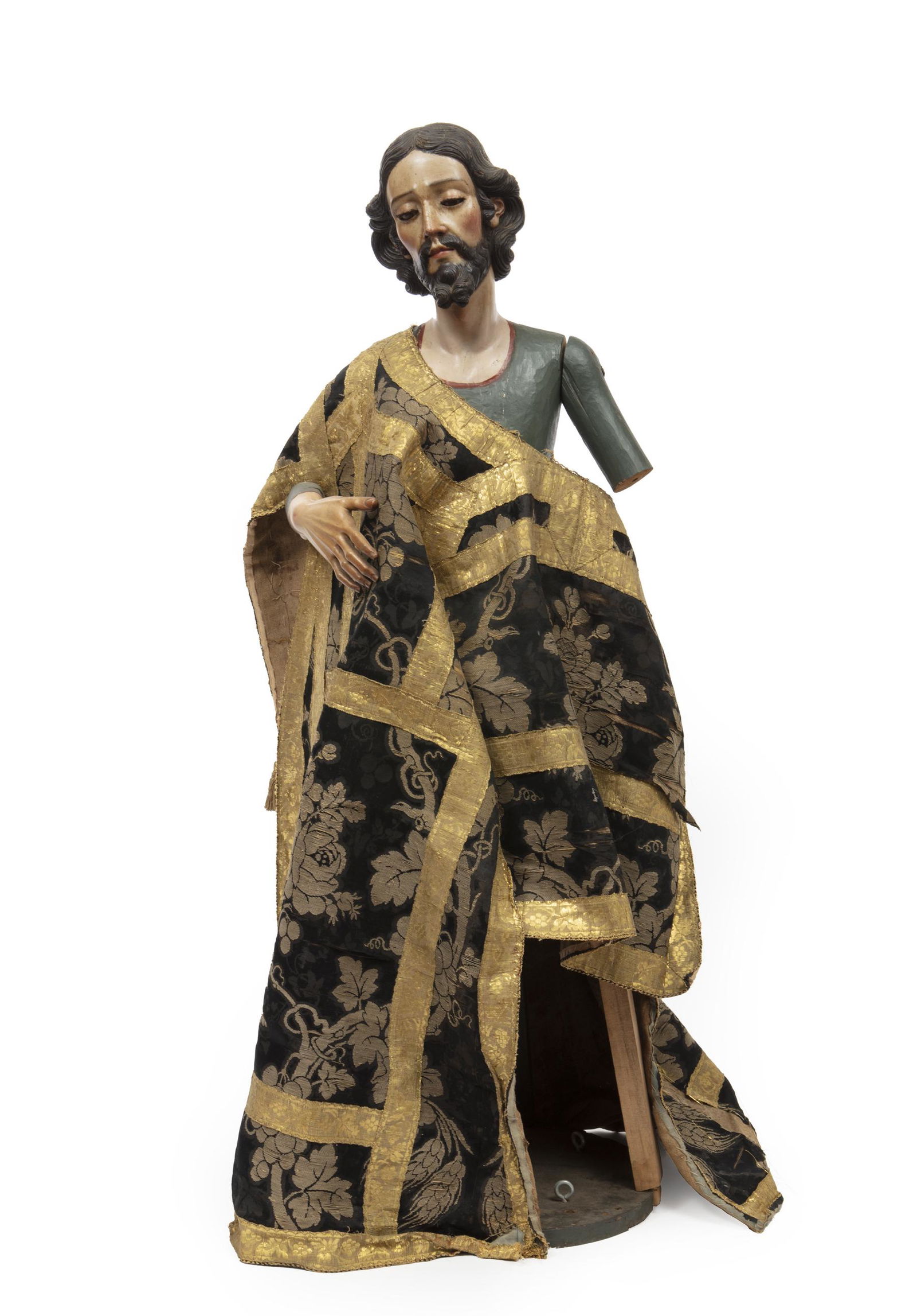 Large Cage Doll Santo Figure (1 of 2)