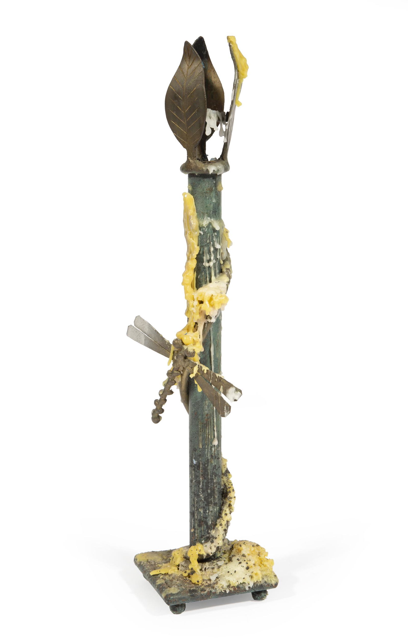 Mario Villa Mixed Metal Candlestand (1 of 2)