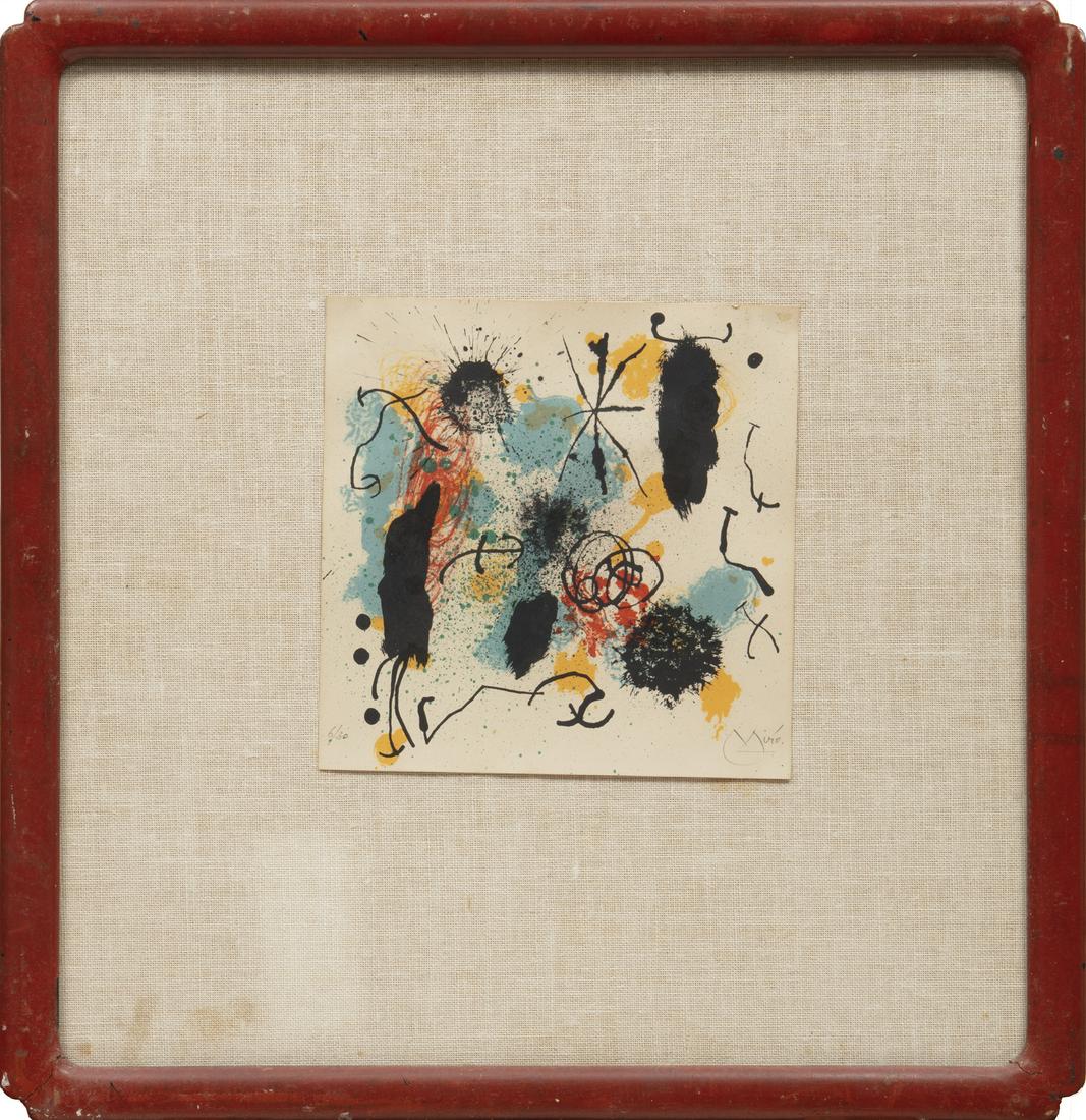 Joan Miró (Spanish, 1893-1983) (1 of 4)
