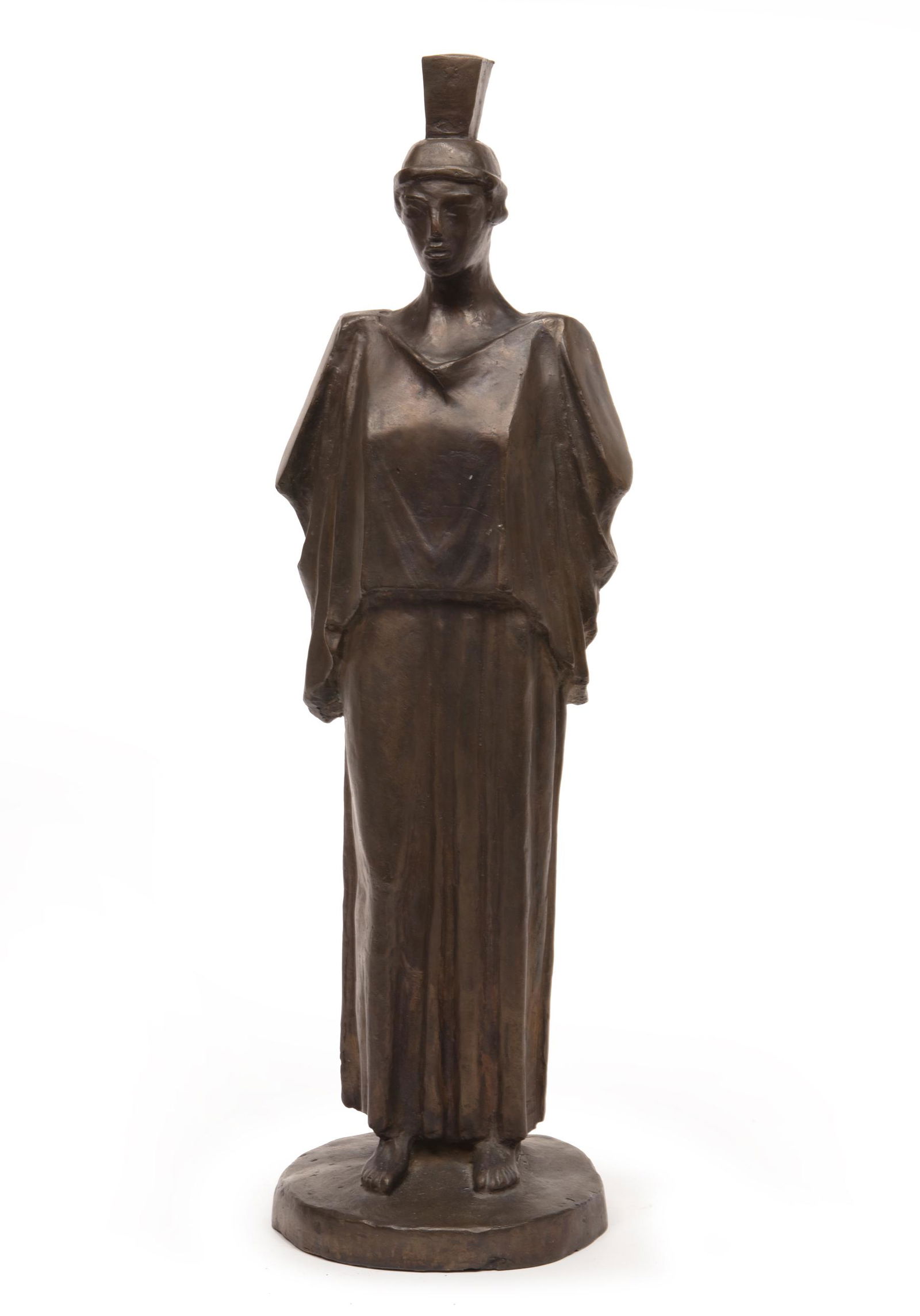 Art Deco Bronze Figure of a Caryatid (1 of 2)