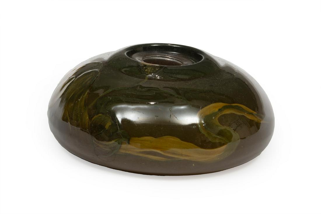 Kataro Shirayamadani Rookwood Pottery Inkwell (1 of 3)