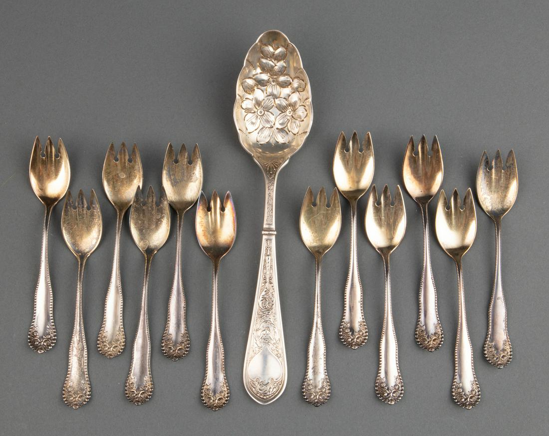 Gorham Sterling Silver Dessert Serving Spoon (1 of 2)