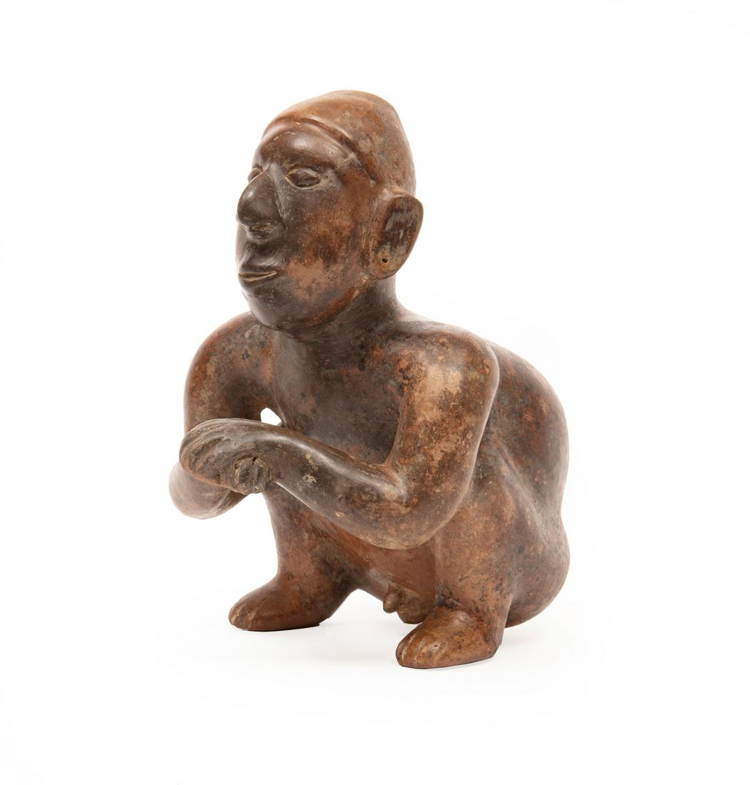 Pre-Columbian Colima Culture Ceramic Figure (1 of 3)