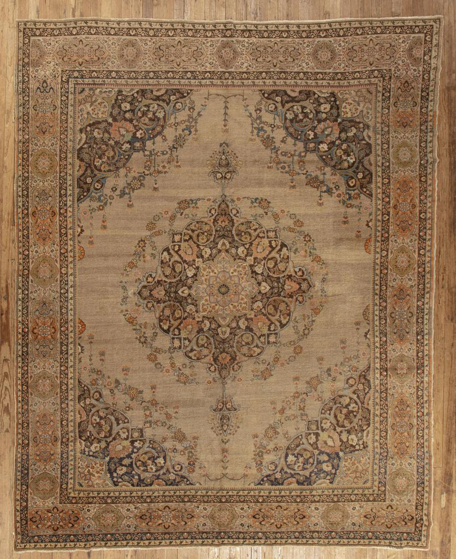 Antique Tabriz Carpet (1 of 8)