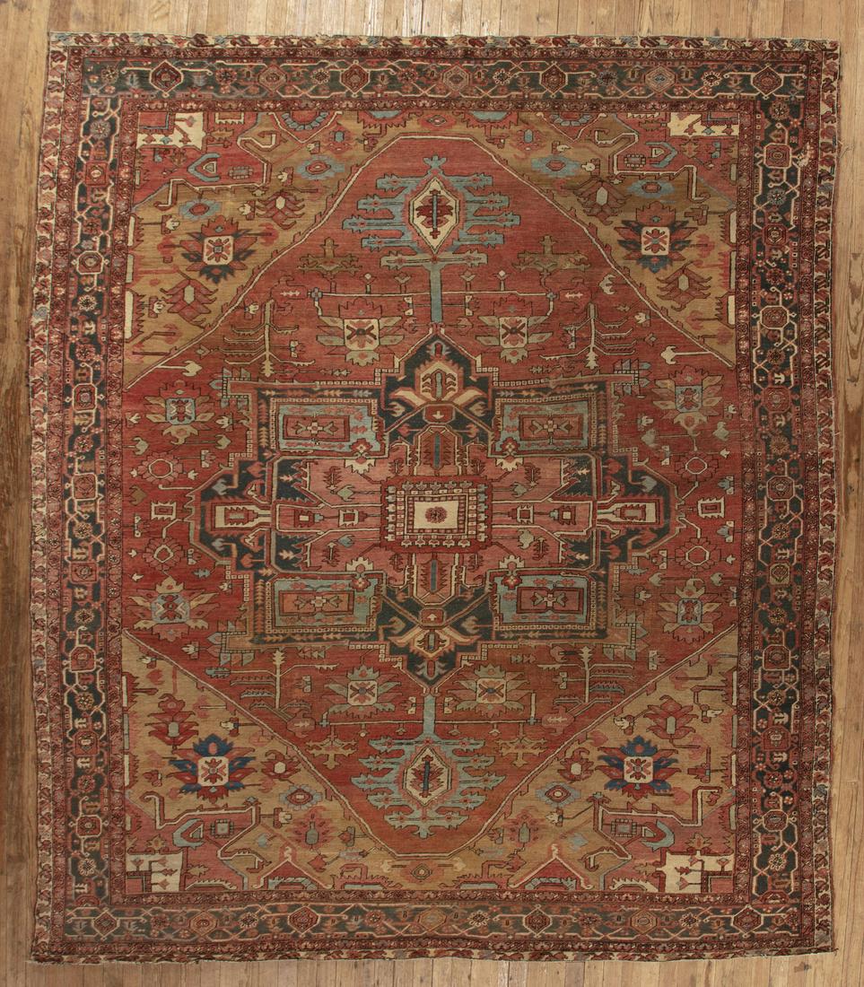 Antique Heriz Carpet (1 of 12)